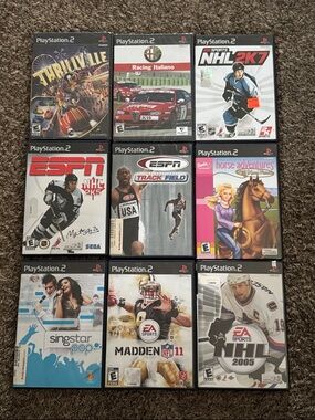 PlayStation 2 Games Lot of 8